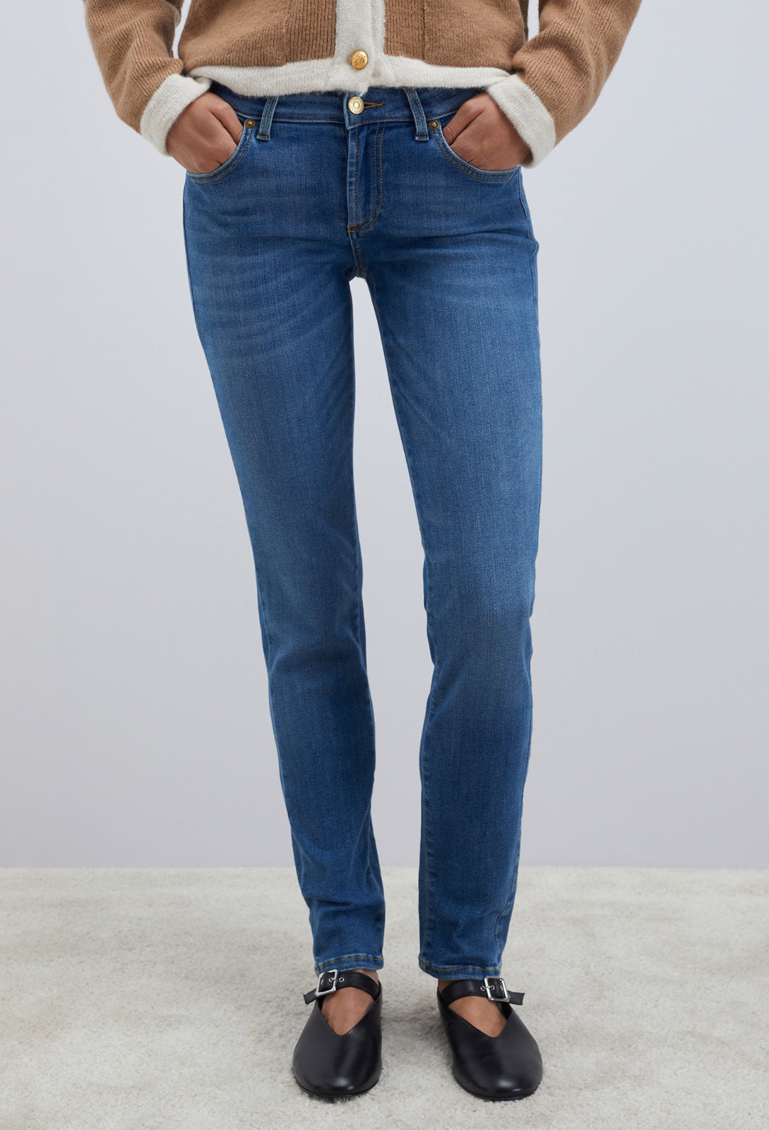 Jeans push-up soft stretch green “Roy Roger’s”
