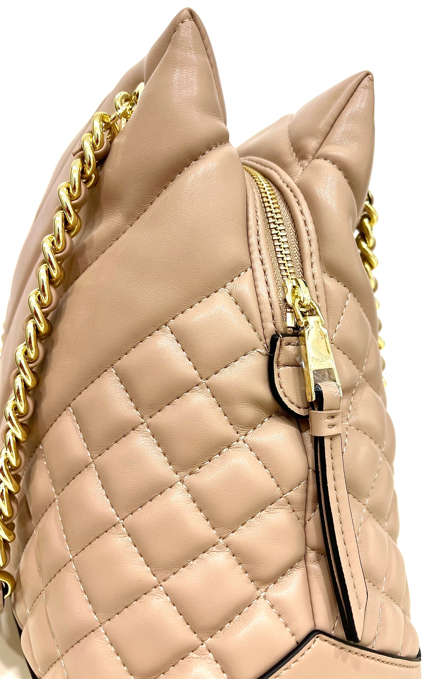 Borsa soft plain du nude “Pollini”