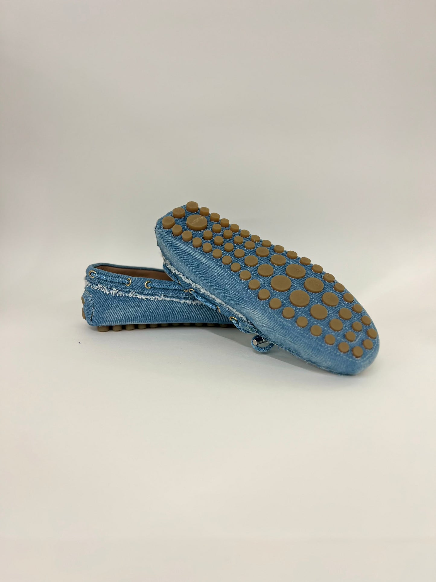 Mocassino in denim “Stokton”