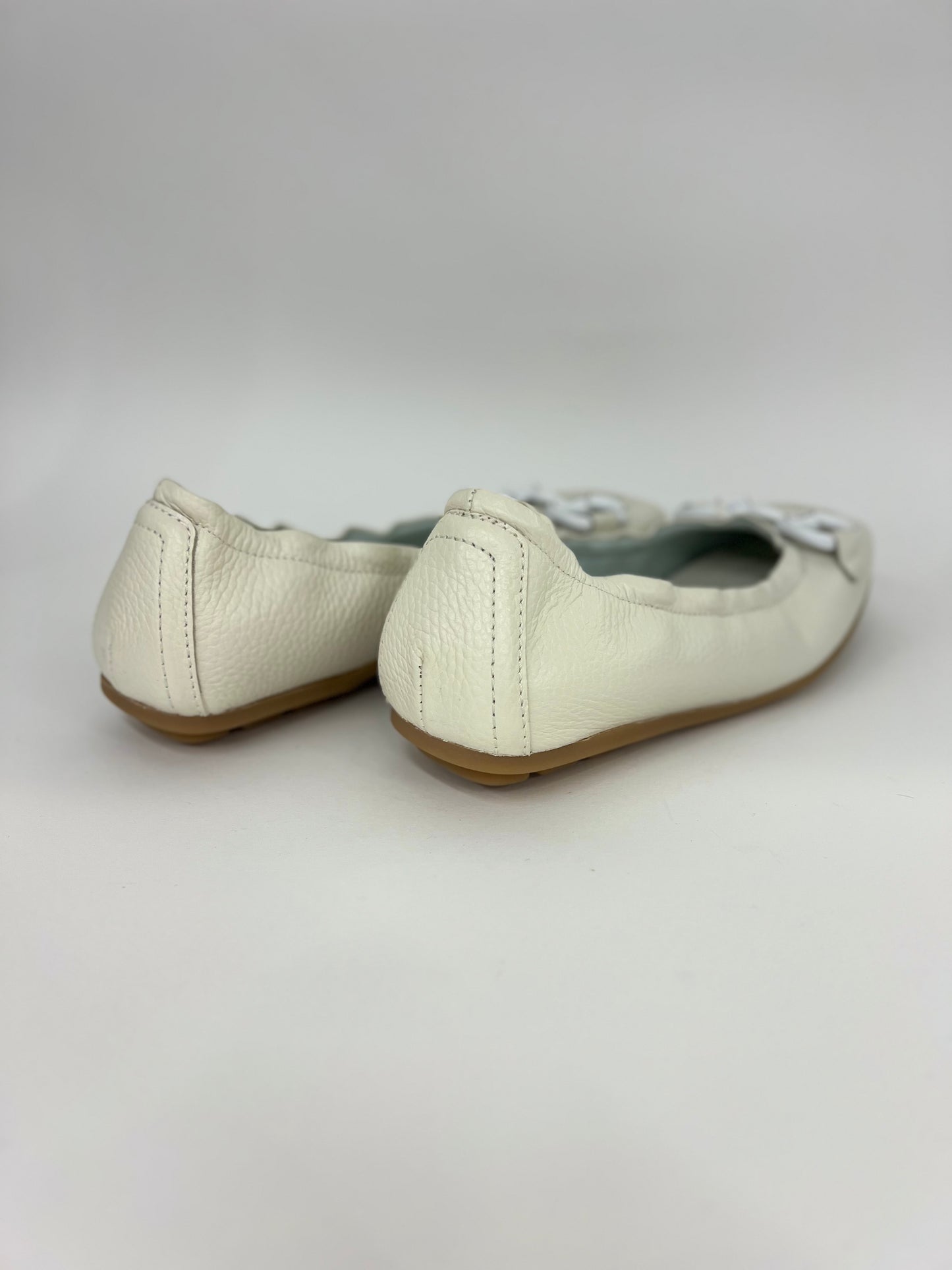 Mocassino in pelle con elastico “Poesie Veneziane”
