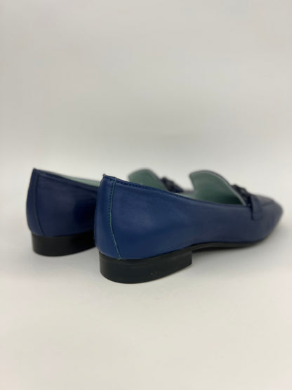 Mocassino in nappa modello PRKGI con accessorio “Poesie Veneziane”