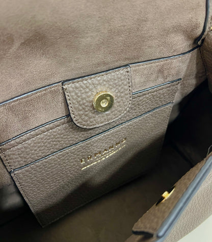 Borsa a spalla large soft eba kaki “Ermanno Firenze”