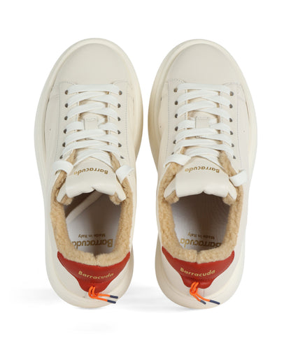 Sneakers platform bolla color camelia “Barracuda”