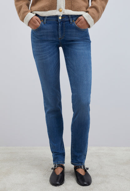 Jeans push-up soft stretch green “Roy Roger’s”