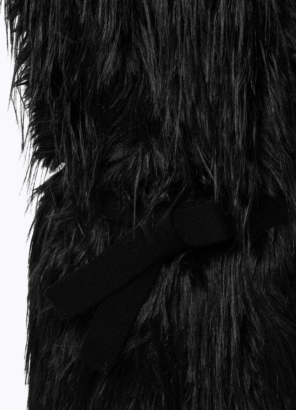 Gilet in maglia e faux fur “Blugirl”