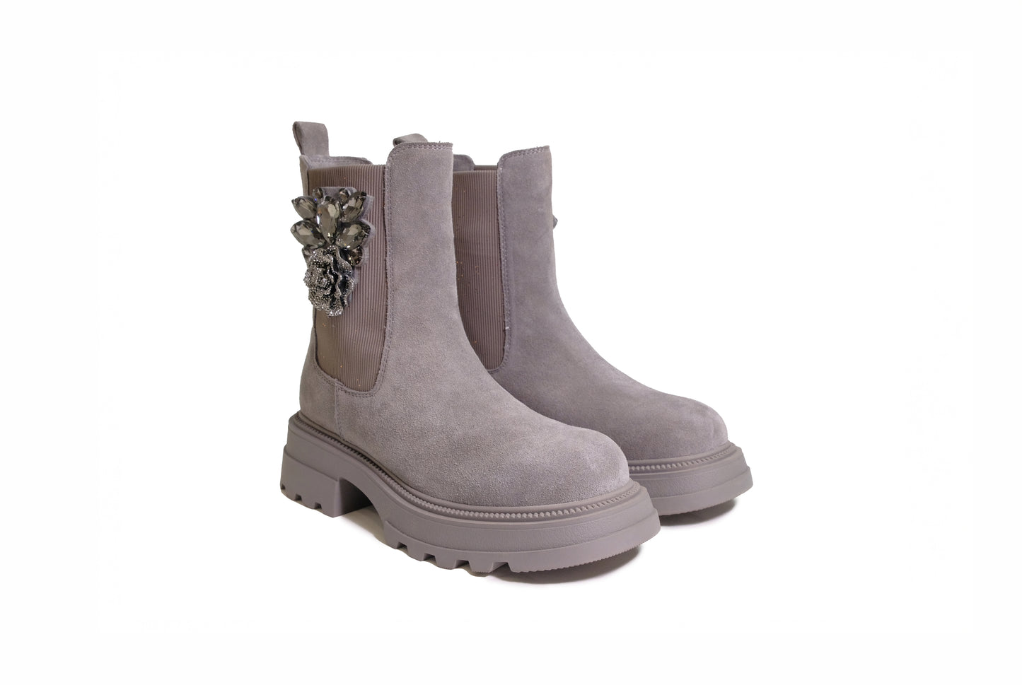 Stivaletto Sunvalley con accessorio color grigio scuro “Tosca Blu”