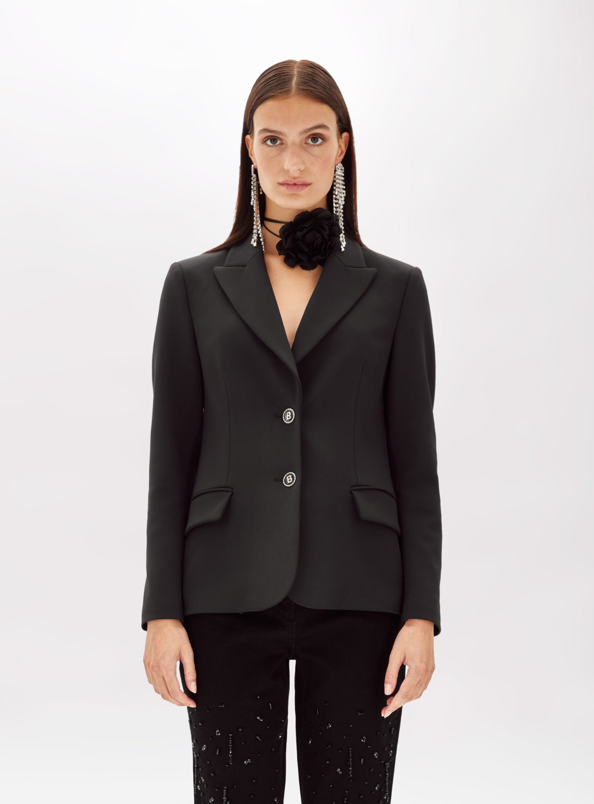 Giacca blazer in crêpe stretch “Blugirl”