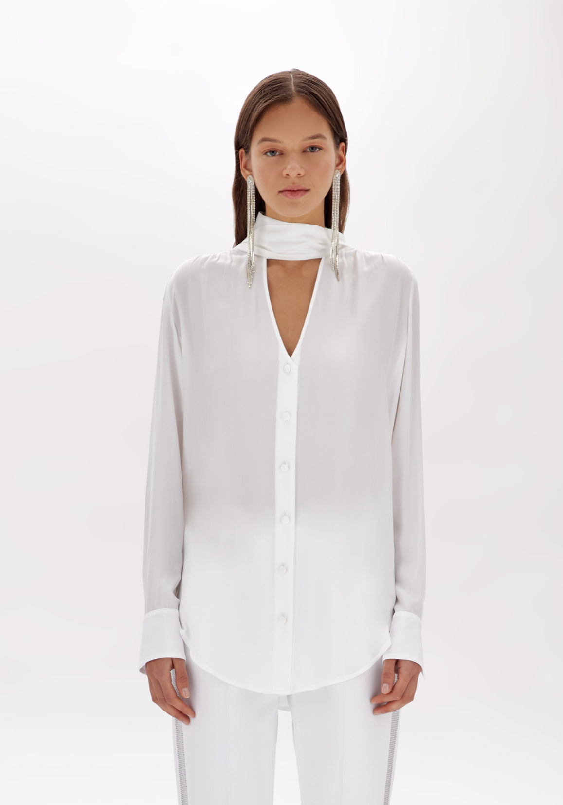 Camicia in crêpe de chine “Blugirl”