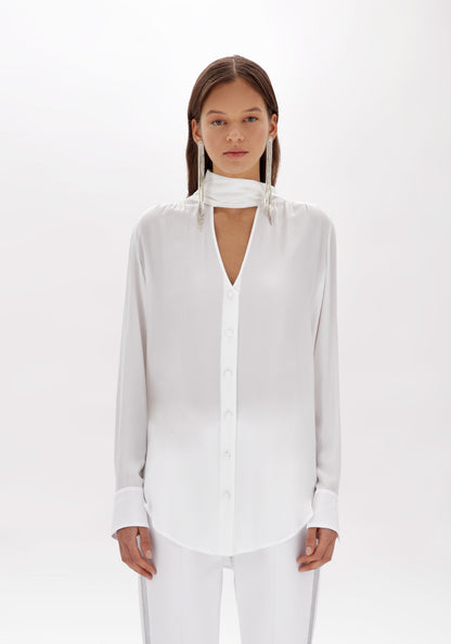 Camicia in crêpe de chine “Blugirl”