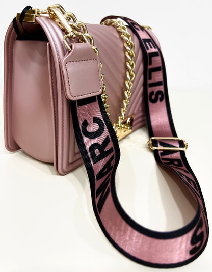 Flat-bag old rose/gold “Marc Ellis”
