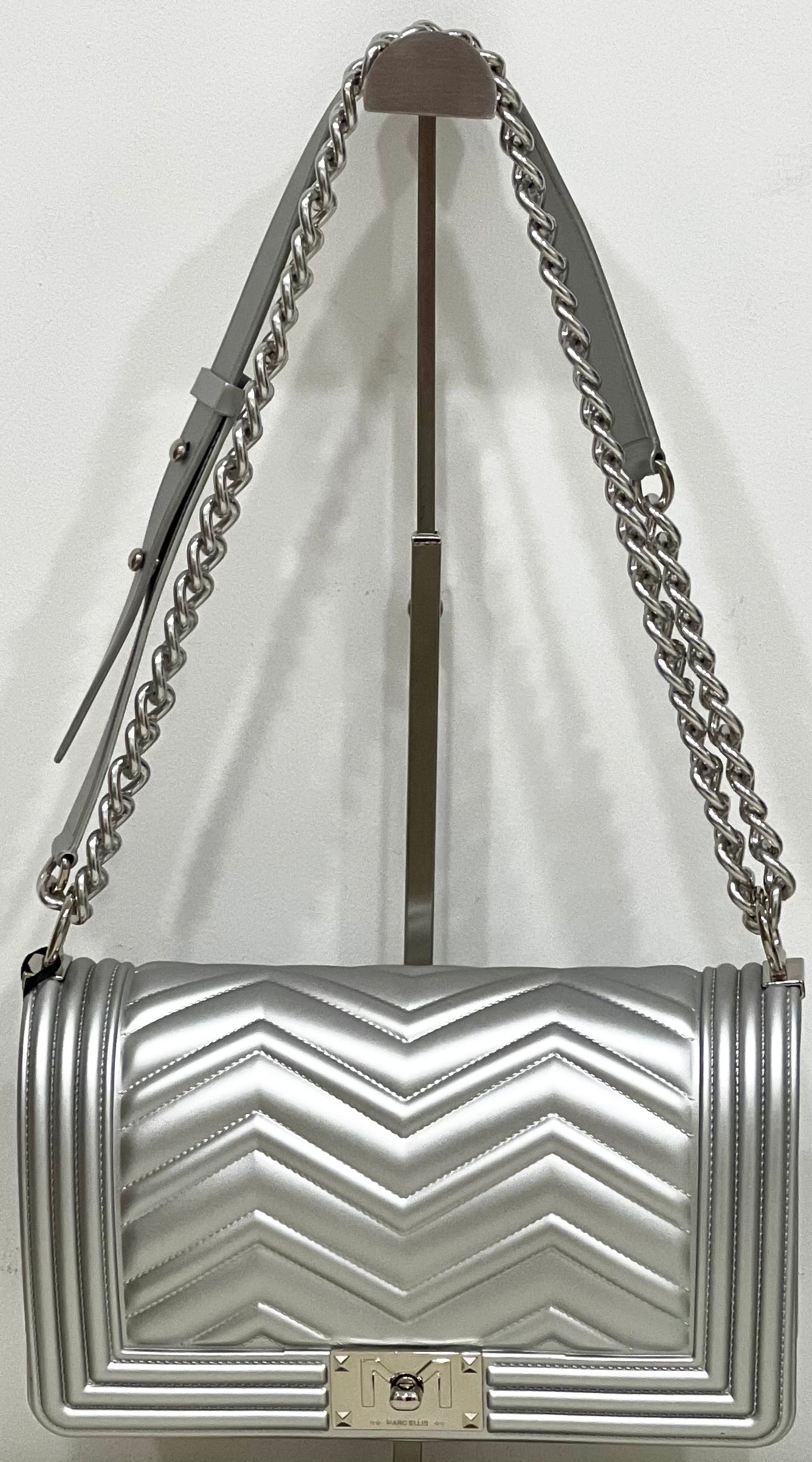 Flat-bag silver/silver “Marc Ellis”