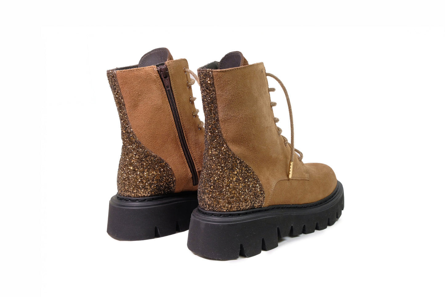 Stivaletto con paillettes “Stokton”