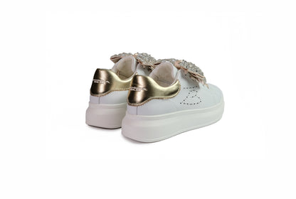 Sneakers glamour fiocco “Tosca Blu”