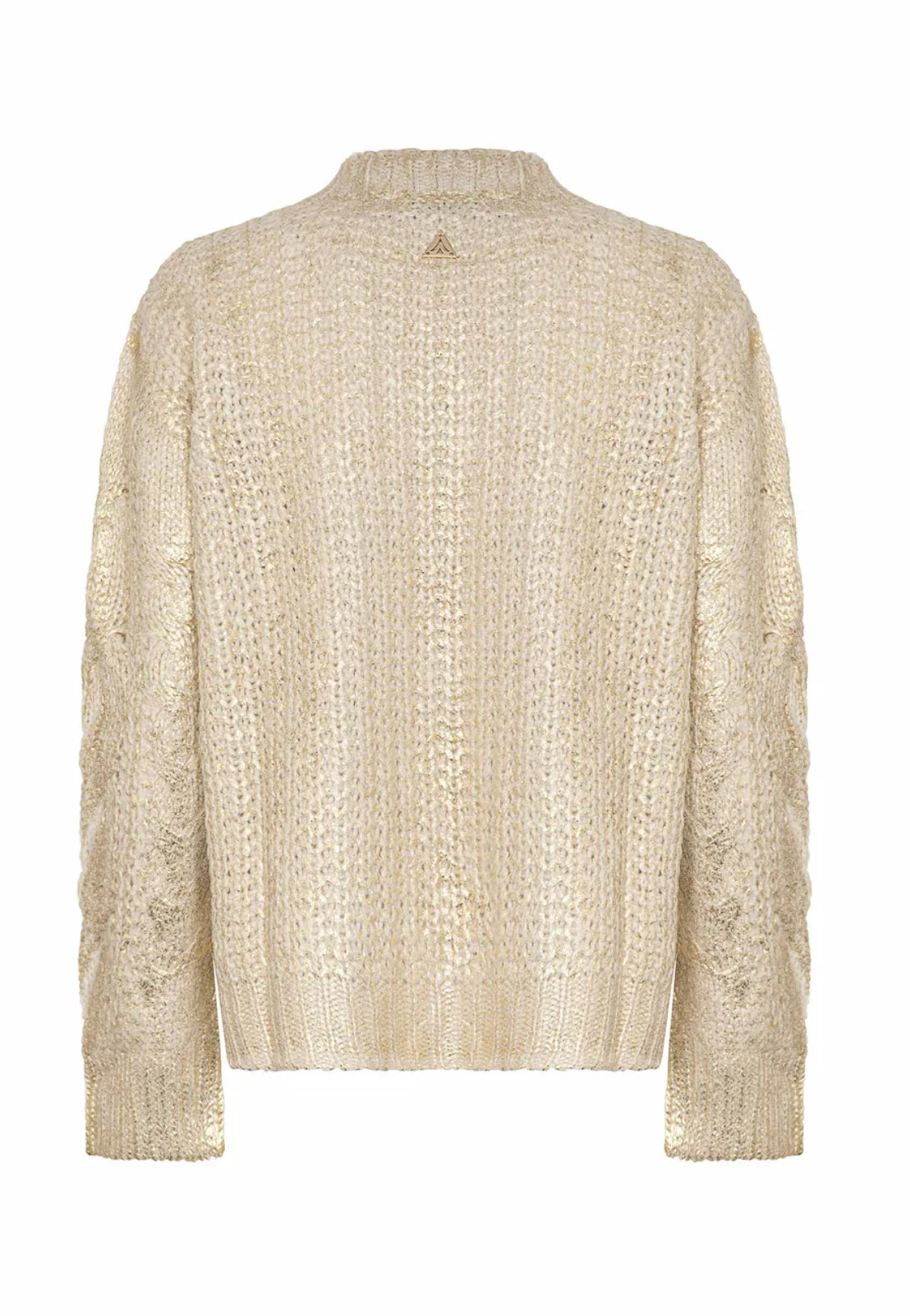 Pullover con placcatura gold “Akep”