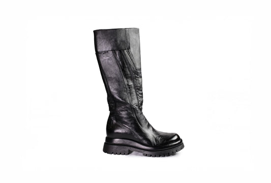 Stivale in pelle nera “A.S.98”