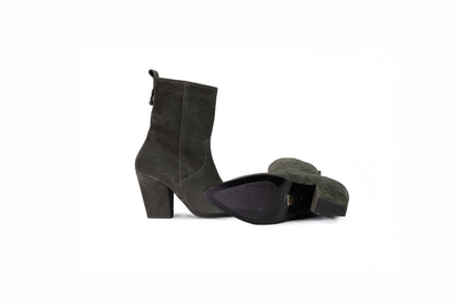 Texano in suede verdone “Bruno Premi”