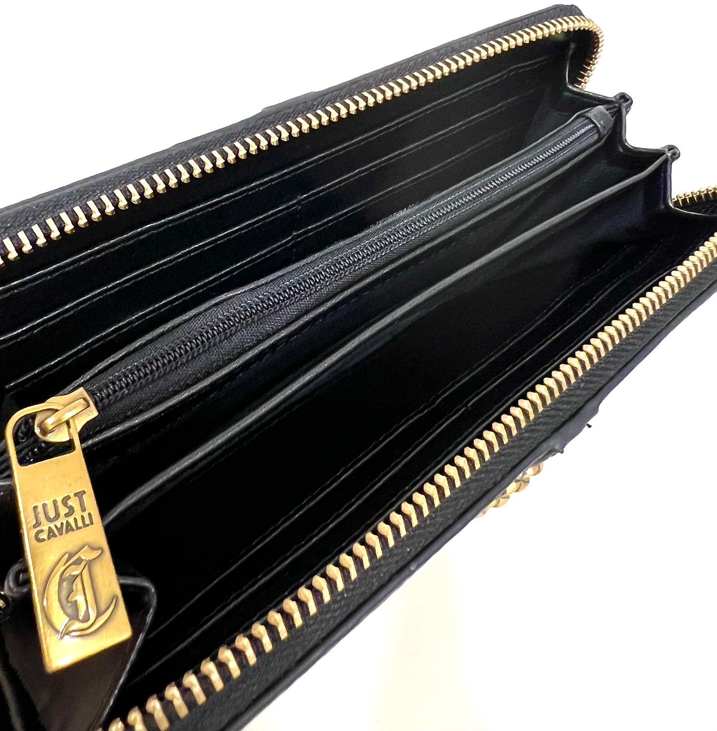 Portafoglio large zip wallet range circle “Just Cavalli”