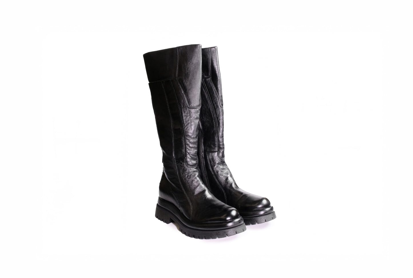 Stivale in pelle nera “A.S.98”
