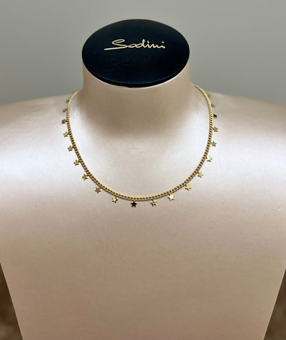 Collana modello starlove con stelline distaccate “Sodini”