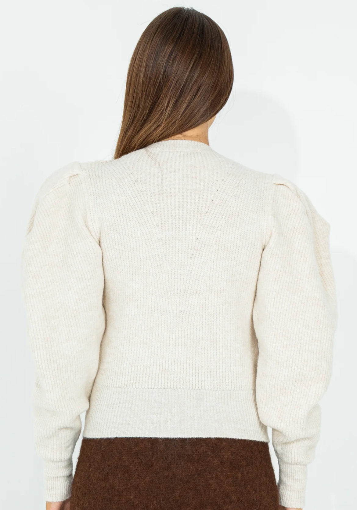 Maglia crop con maniche voluminose “Akep”