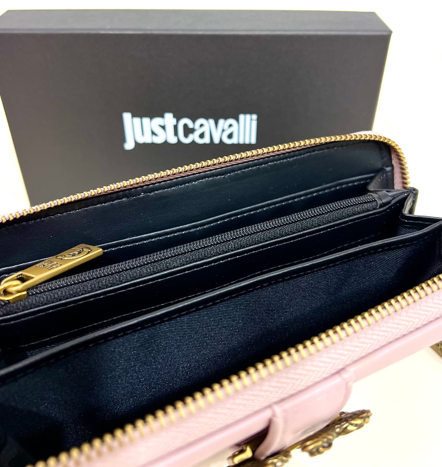 Portafoglio large zip wallett snakes “Just Cavalli”