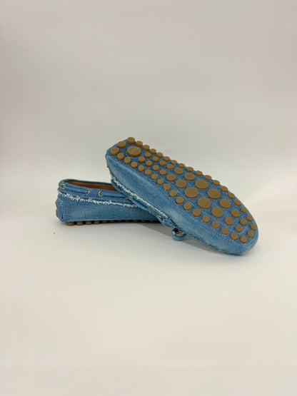 Mocassino in denim “Stokton”