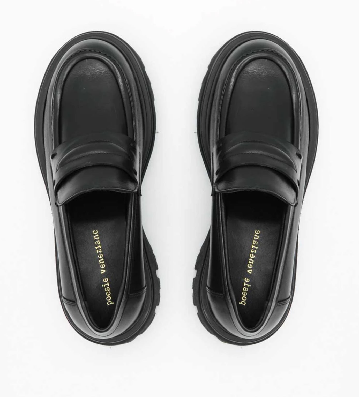 Mocassino nero Sidney <Poesie Veneziane>