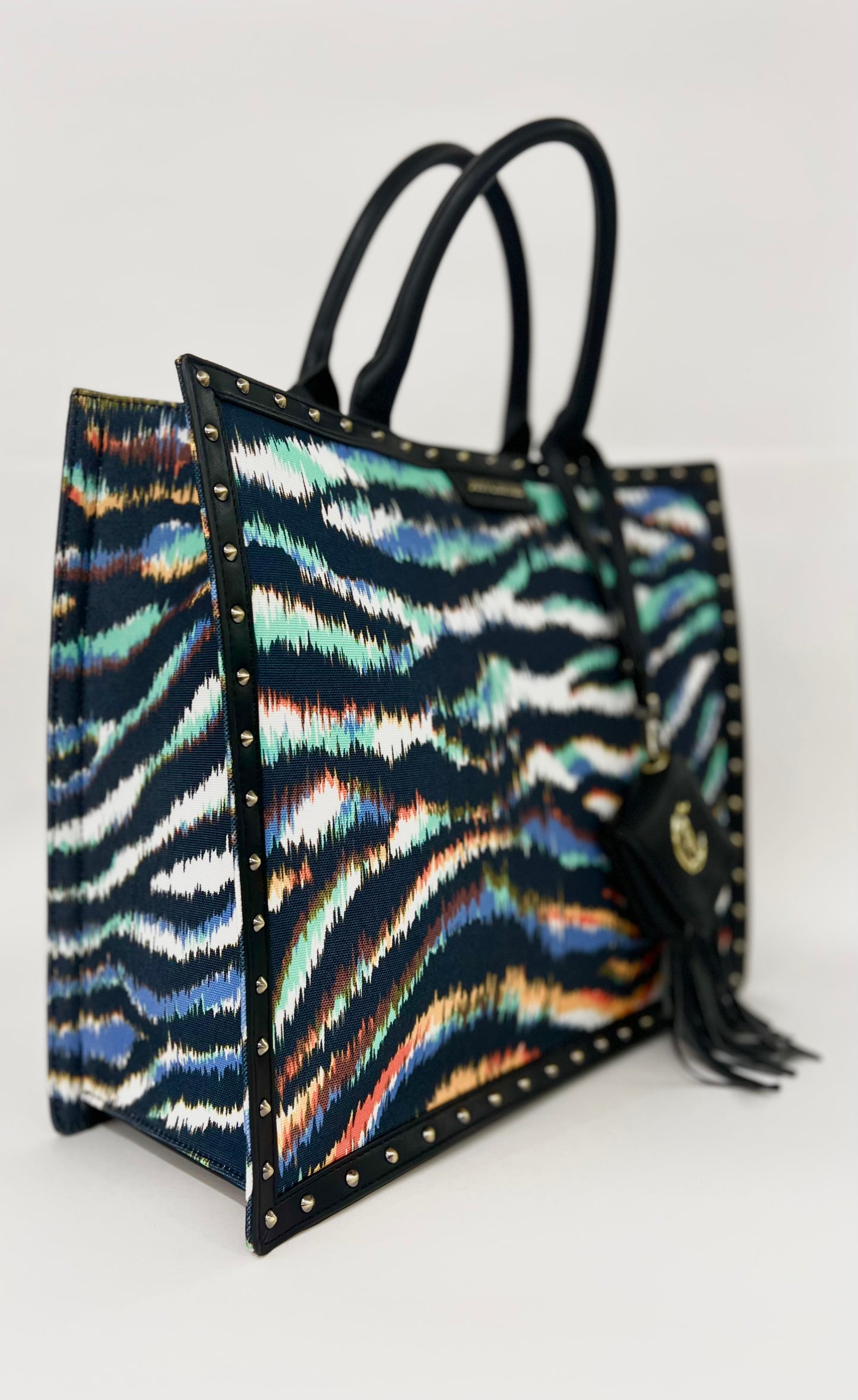 Borsa shopping zebrata “Just Cavalli”