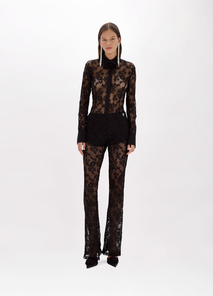 Camicia in pizzo stretch “Blugirl”