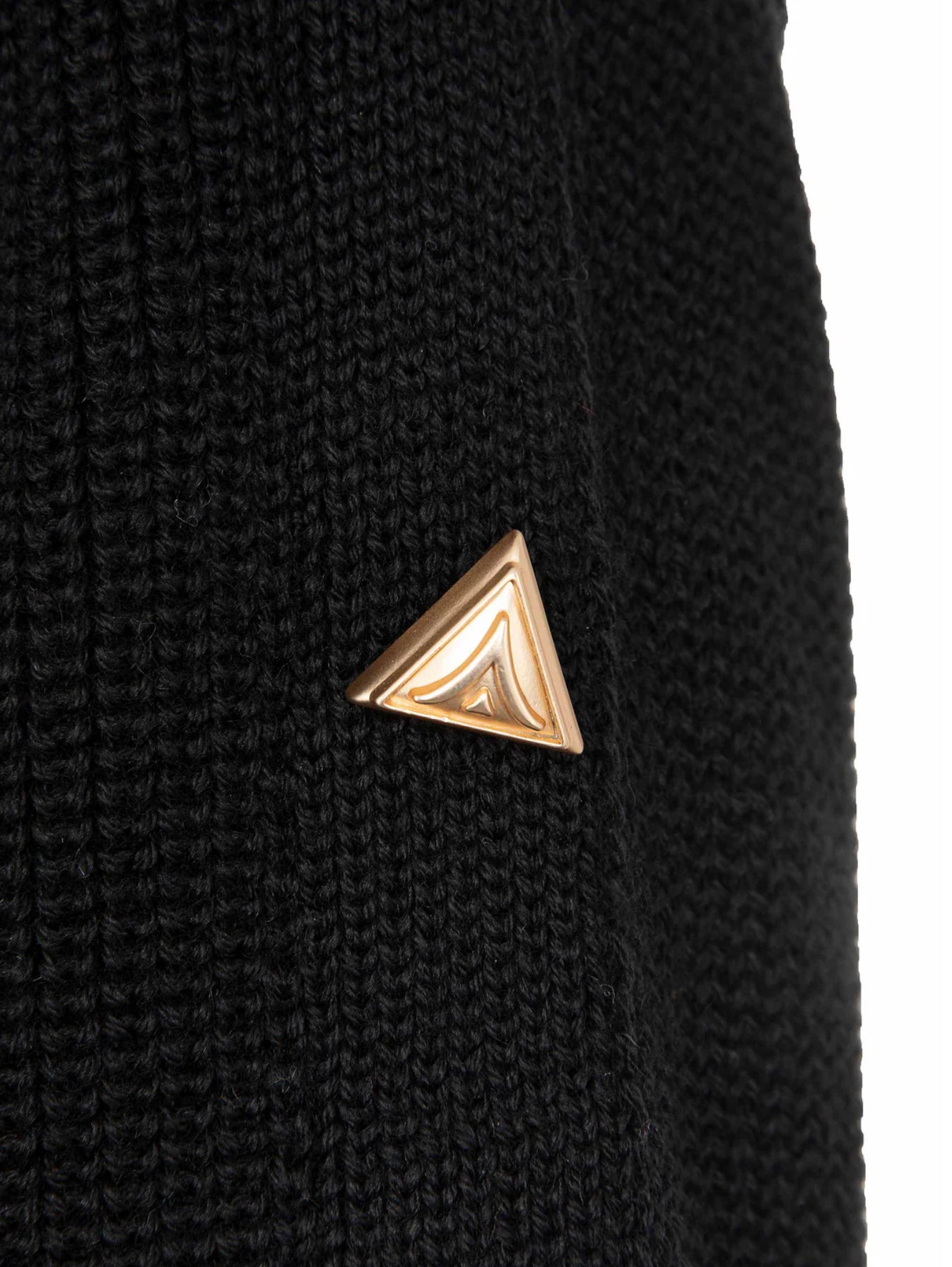 Pullover girocollo con bottoni logati e maniche scampanate “Akep”