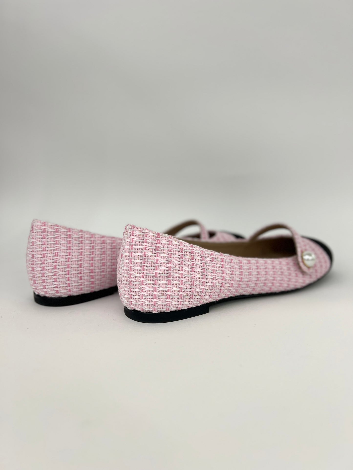 Ballerina in tweed pink “Roberto Festa”