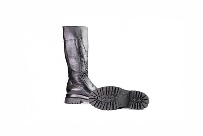 Stivale in pelle nera “A.S.98”