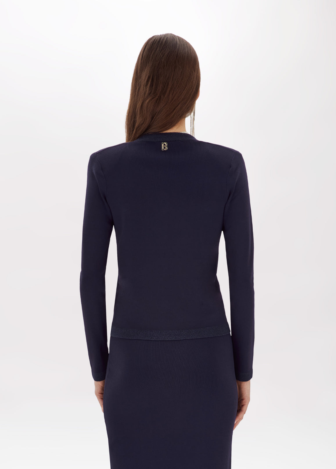 Cardigan in maglia di viscosa “Blugirl”
