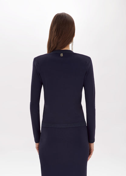 Cardigan in maglia di viscosa “Blugirl”