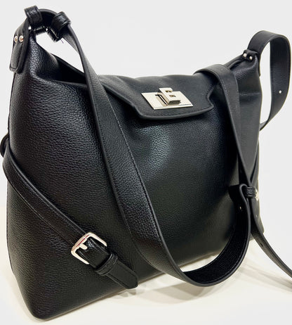 Borsa hobo sally nera “Ermanno Firenze”