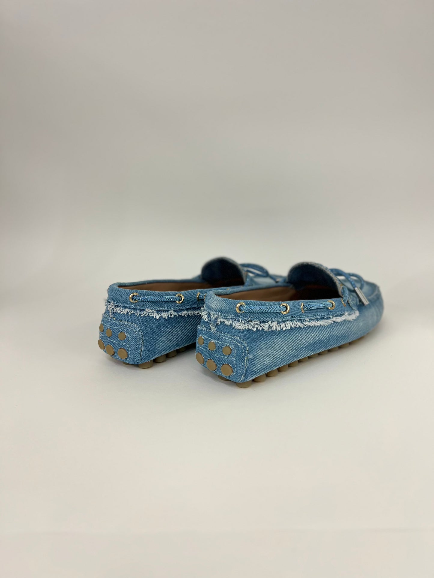 Mocassino in denim “Stokton”
