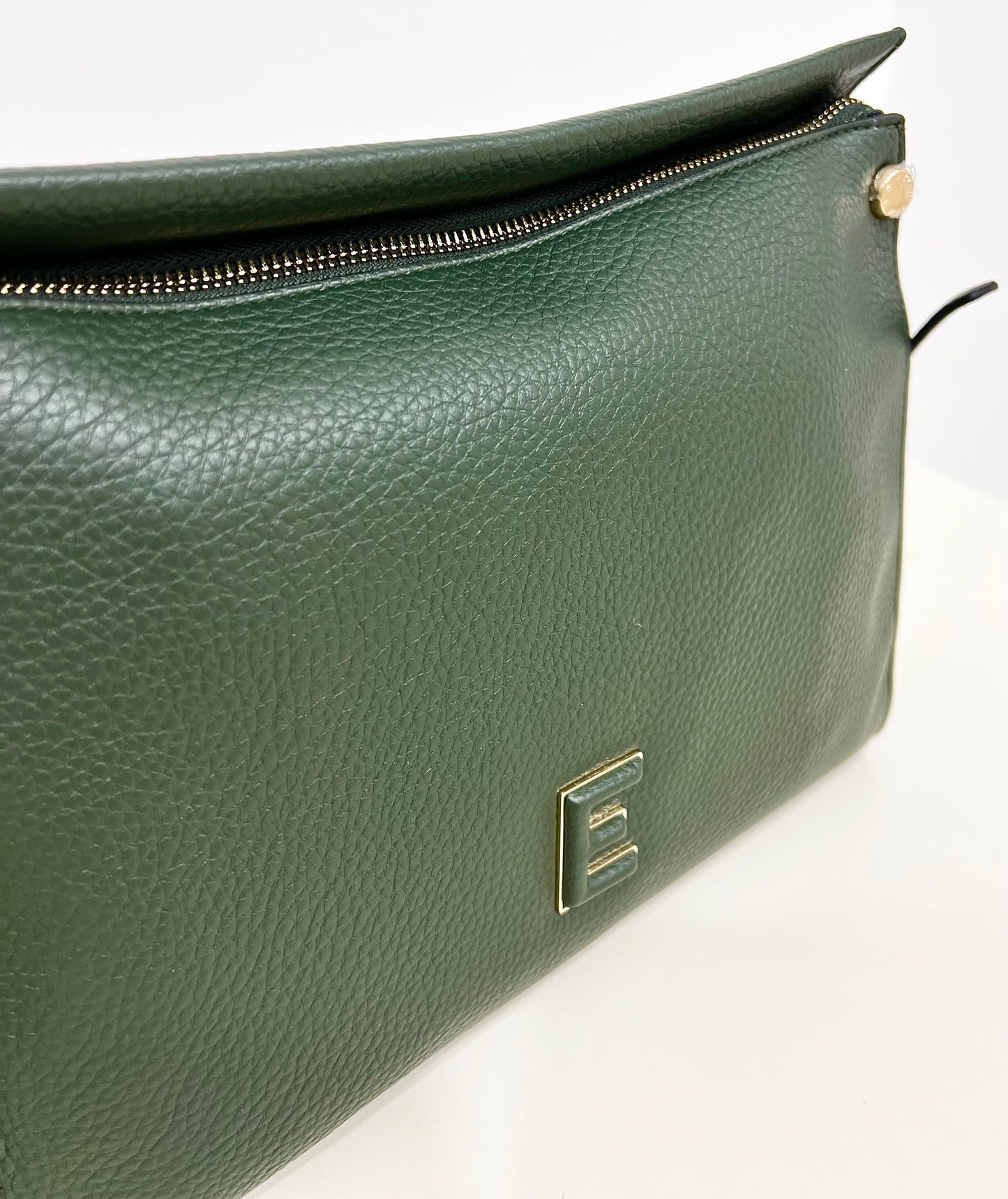 Borsa a spalla/tracolla hobo petra dark green “Ermanno Firenze”