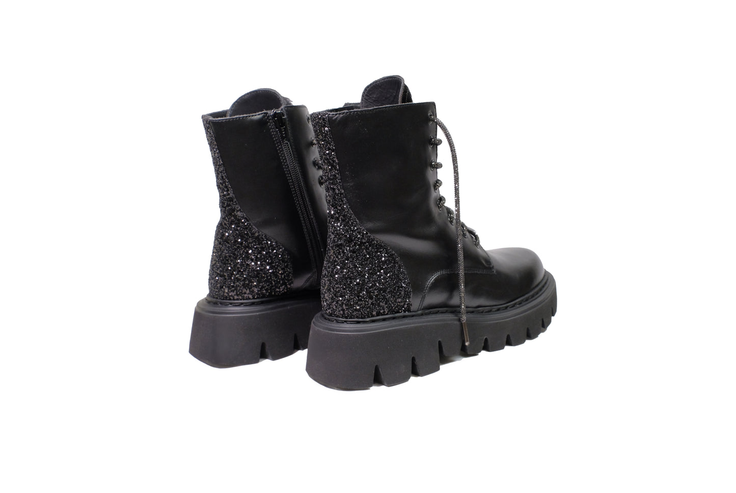Stivaletto con paillettes “Stokton”