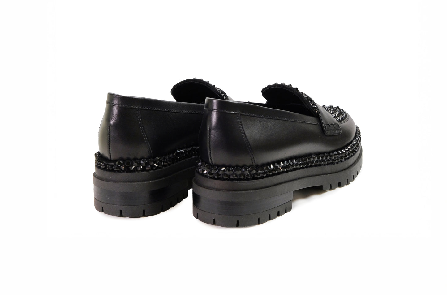 Mocassino Raffa con strass “Ninalilou”