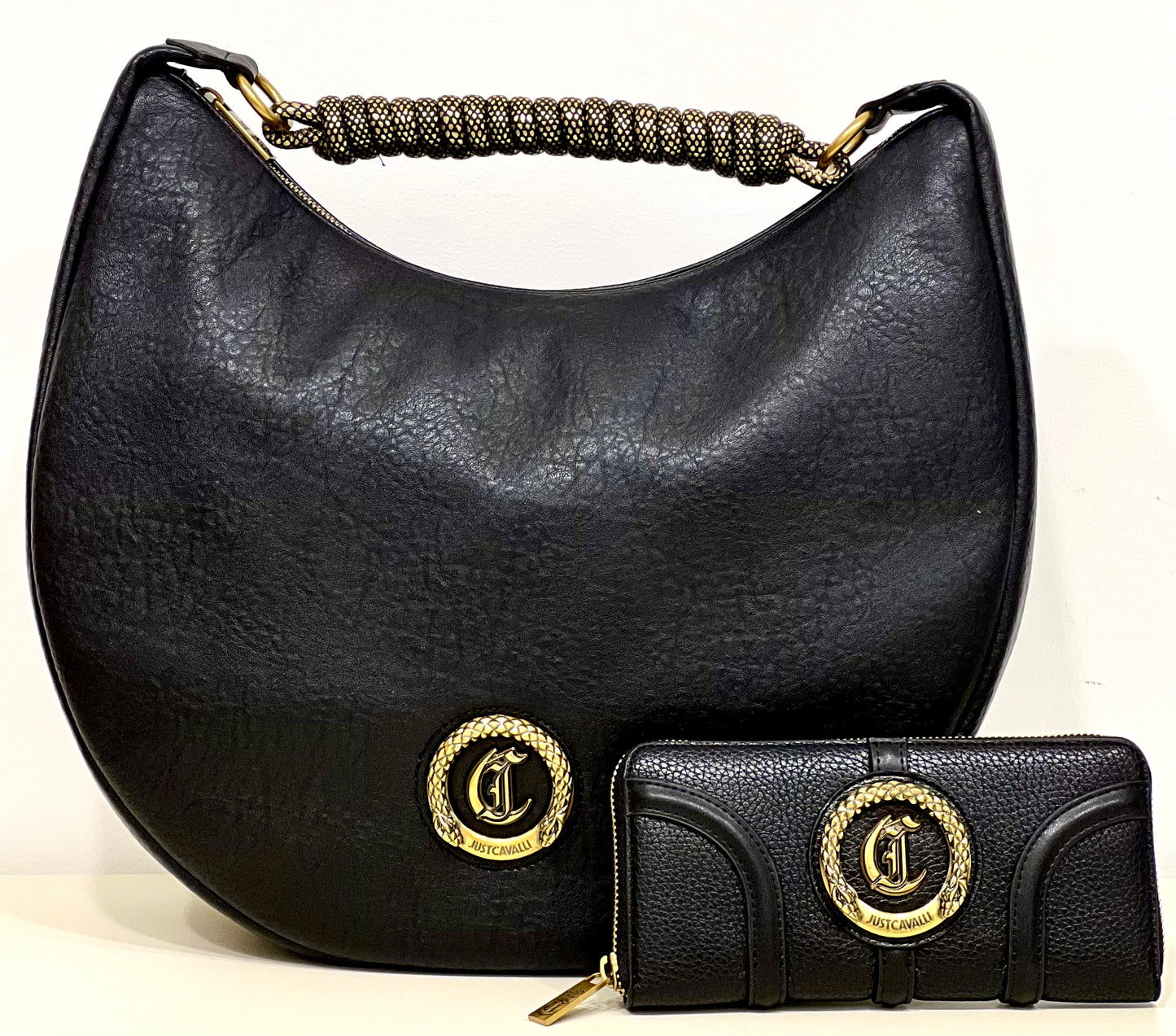 Portafoglio large zip wallet range circle “Just Cavalli”