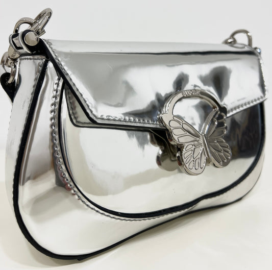 Borsa cross-body xs argento “Blugirl”