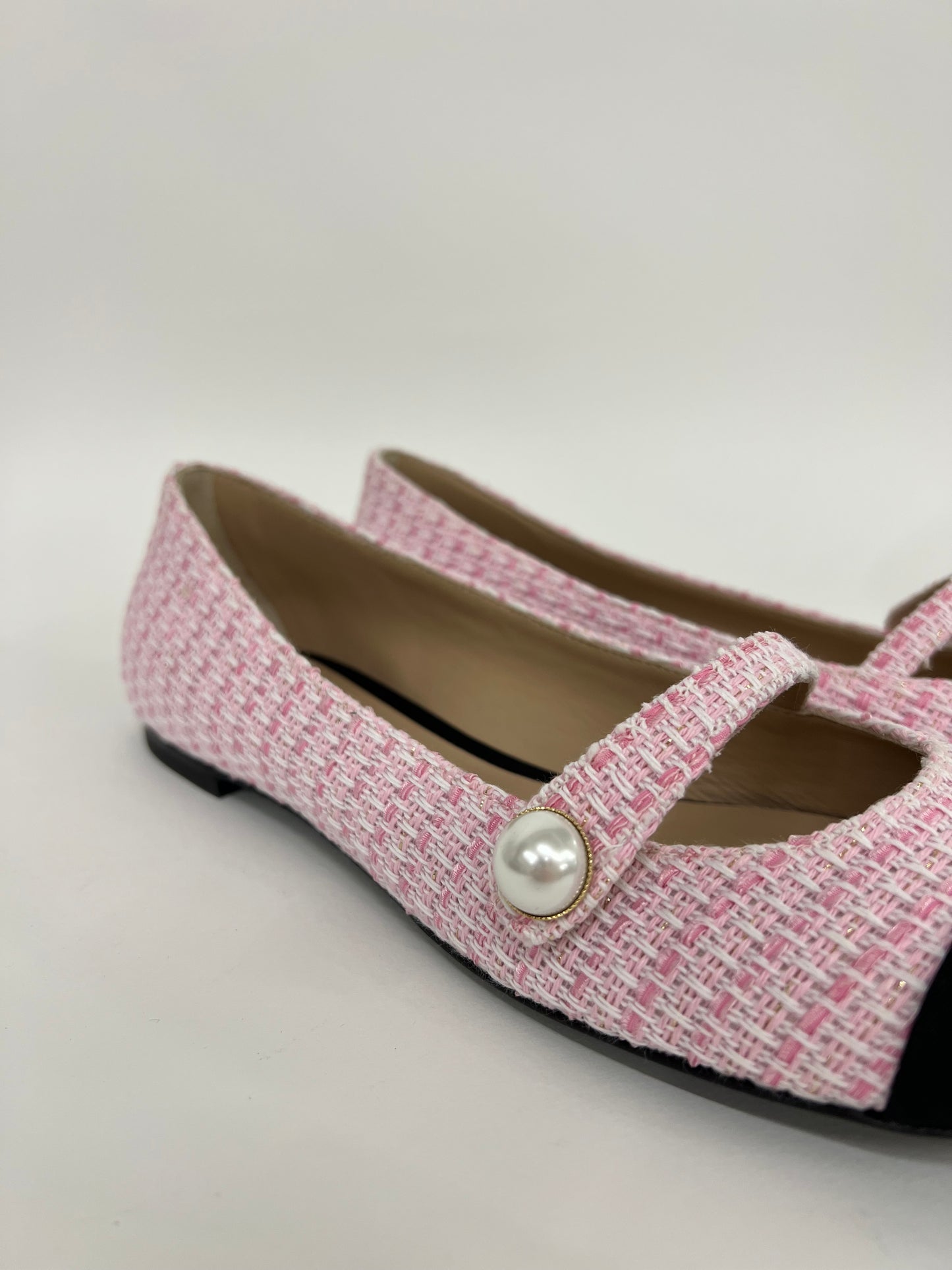Ballerina in tweed pink “Roberto Festa”