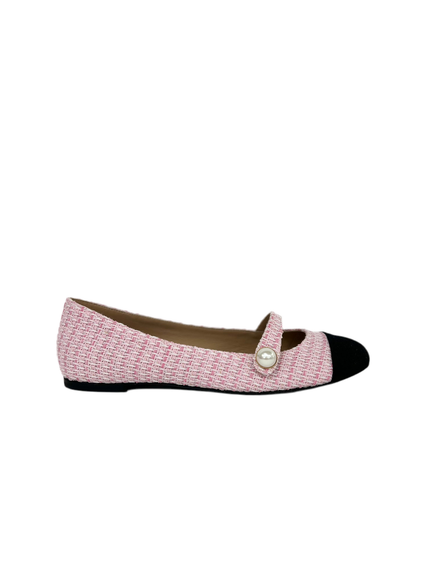 Ballerina in tweed pink “Roberto Festa”