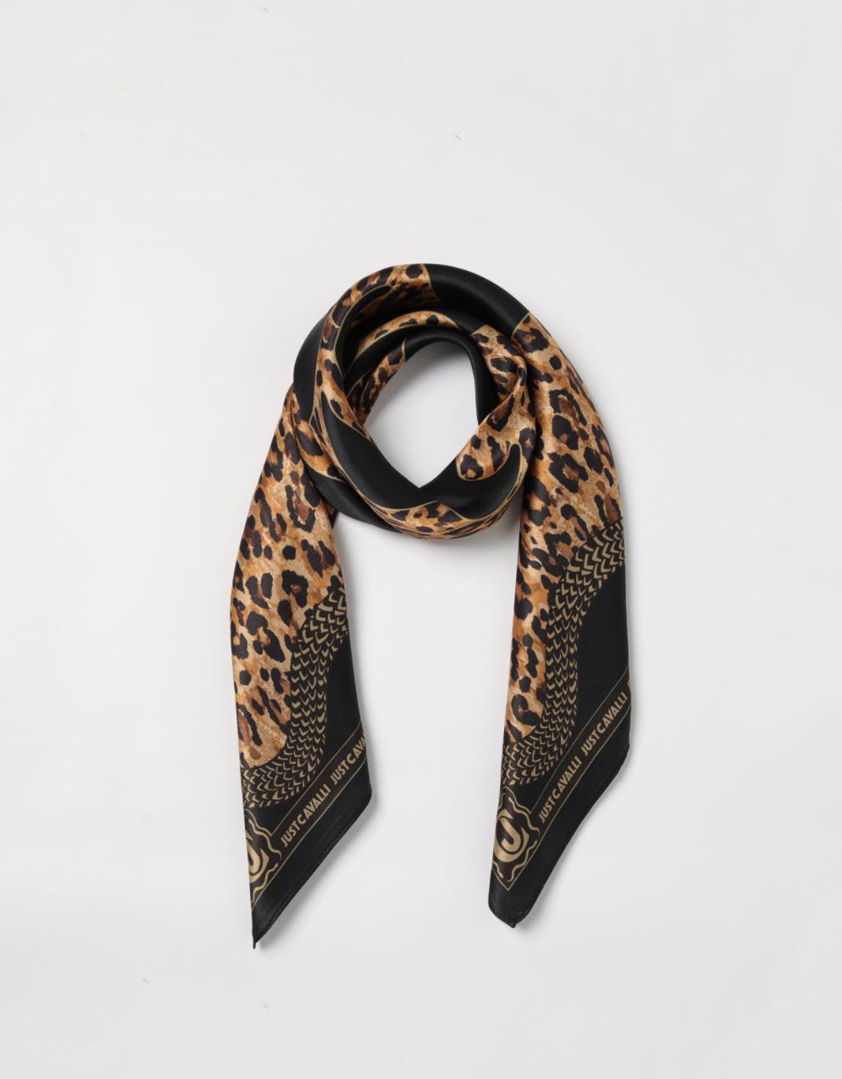 Foulard con logo “Just Cavalli”