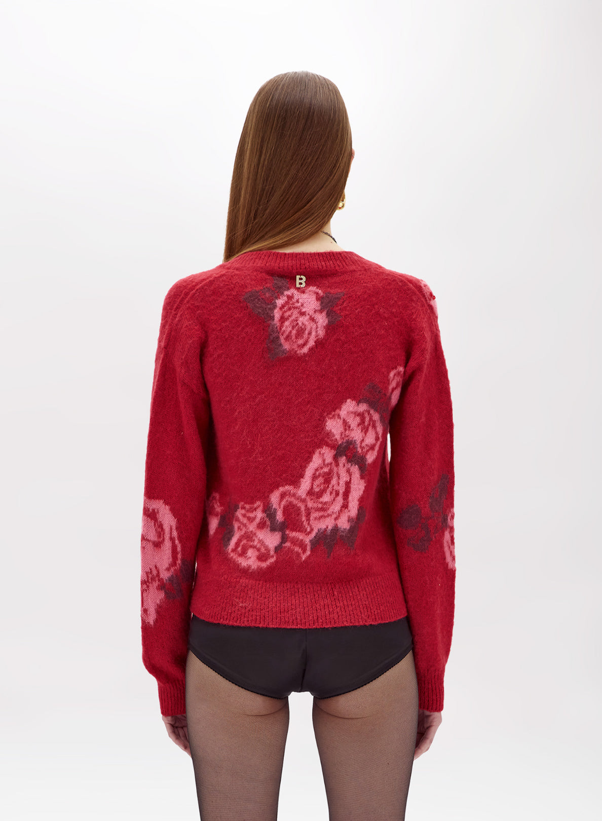 Maglia in misto lana jacquard “Blugirl”