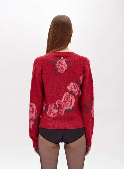 Maglia in misto lana jacquard “Blugirl”