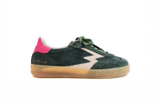 Sneakers club suede verde “Moa Concept”