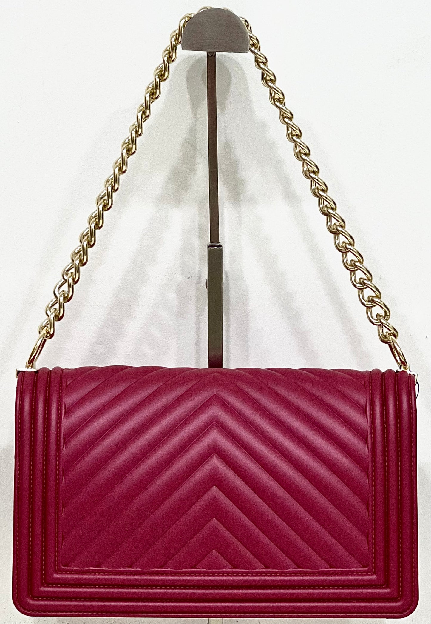 Flat-bag Cherry/Gold “Marc Ellis”