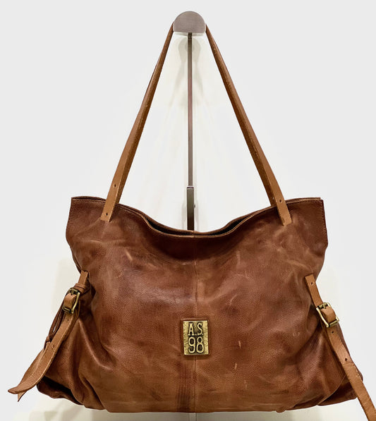 Borsa a spalla cuoio “A.S.98”
