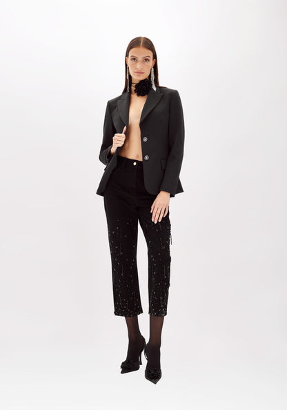 Giacca blazer in crêpe stretch “Blugirl”